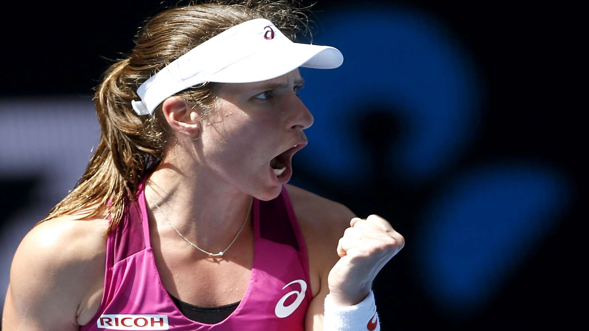 British No.1 Johanna Konta who has just reached a career-high 21 in the WTA rankings