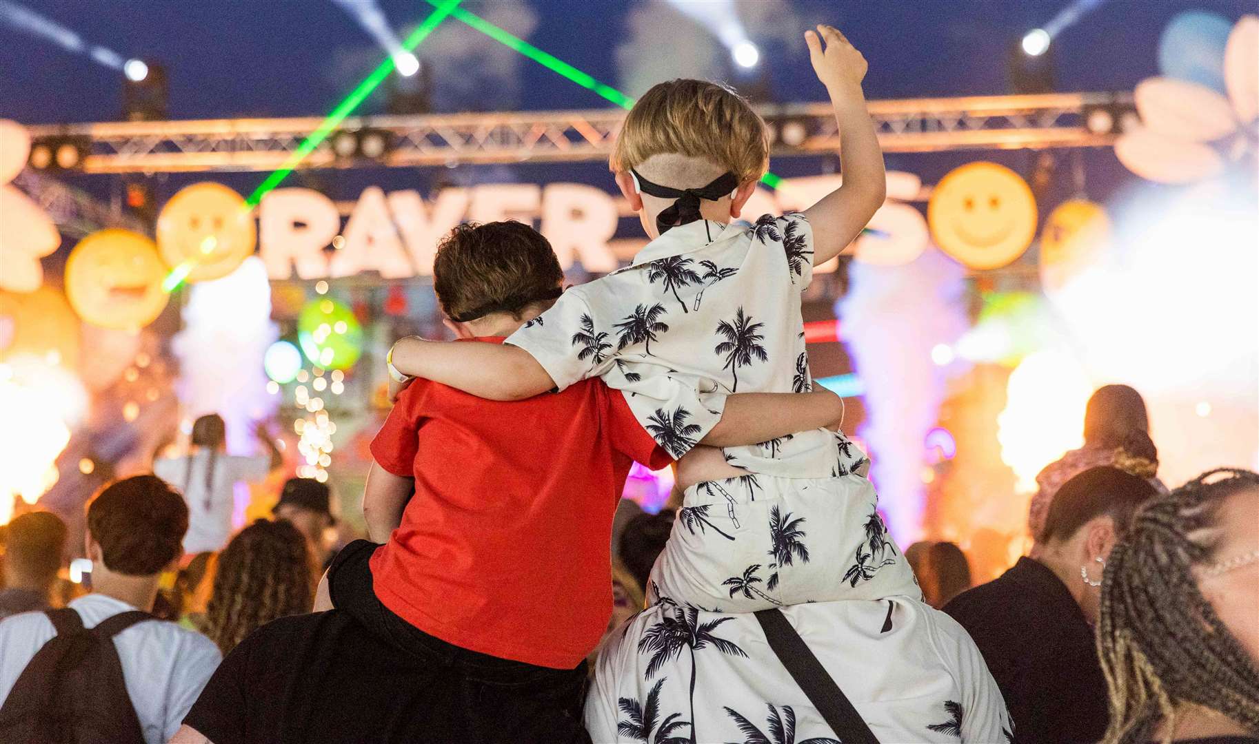 Raver Tots is a family-friendly festival where parents can watch electronic, dance and hip-hop artists with their kids
