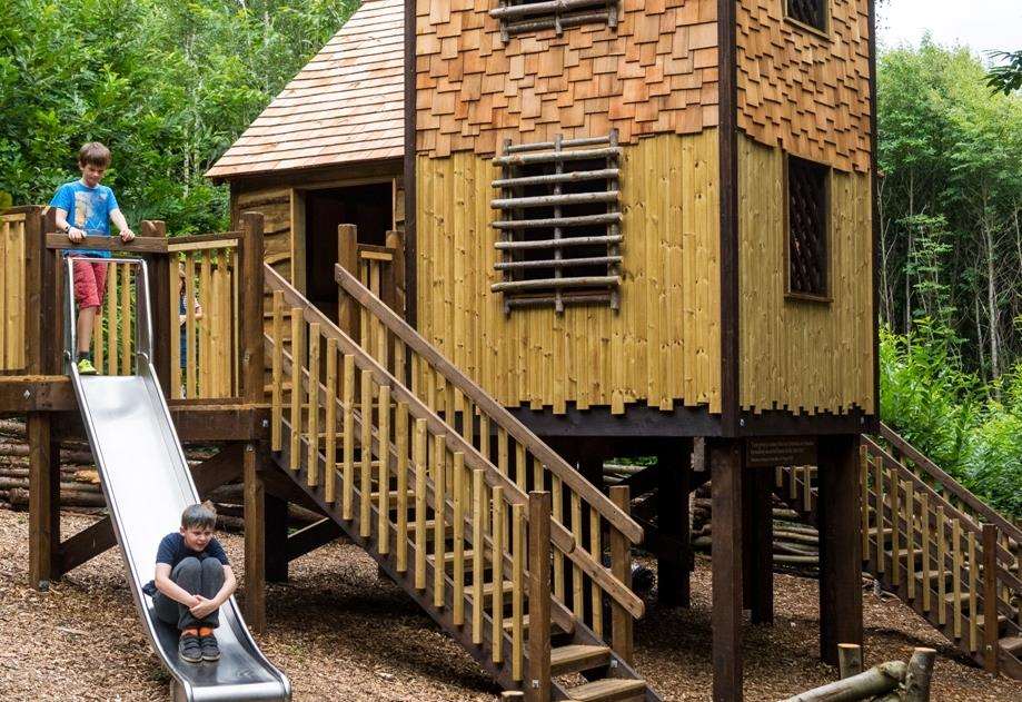 National Trust builds Chartwell Treehouse