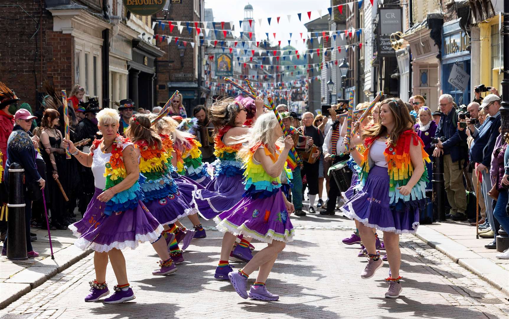 Rochester’s Sweeps Festival will return for its 43rd year over the bank holiday weekend. Picture: Martin Apps