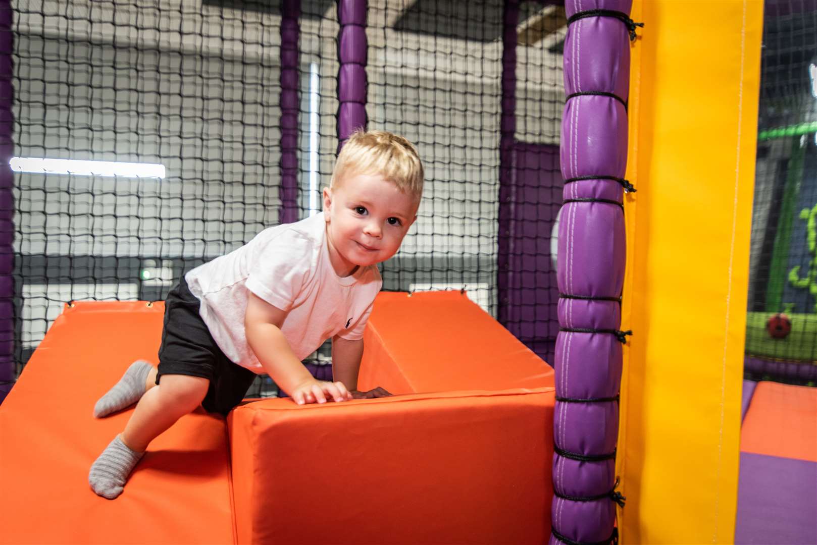 Take the kids to soft play to burn off some energy