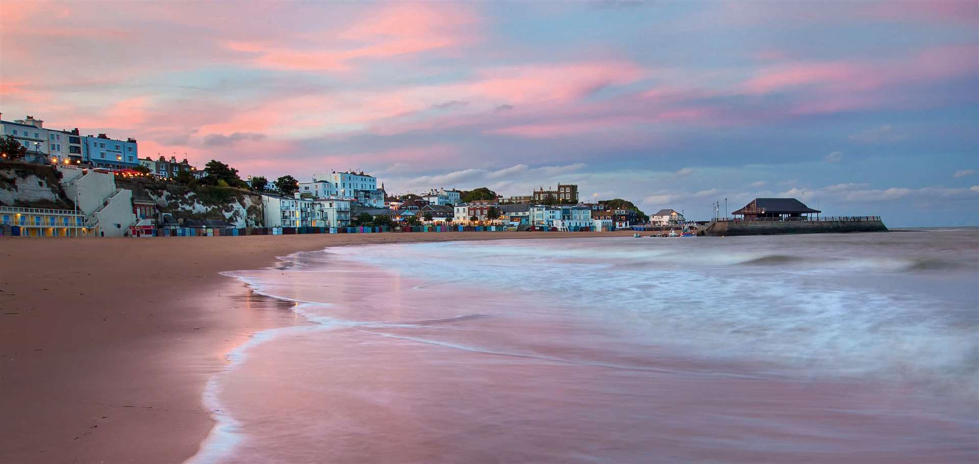 The beach at Broadstairs