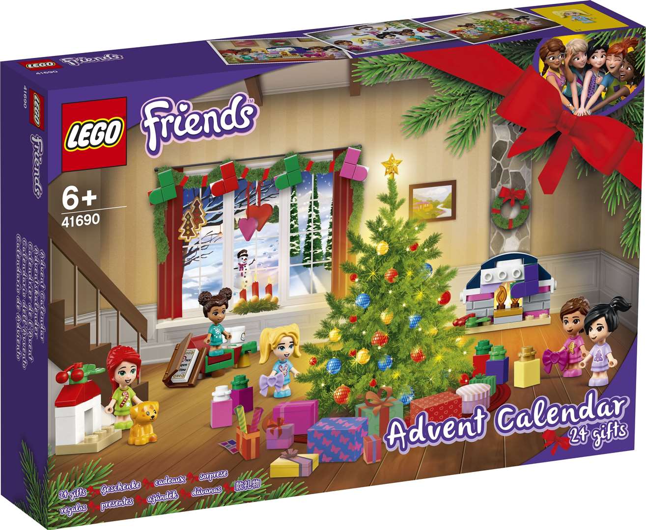 The Lego Friends calendar is available to buy for £19.99