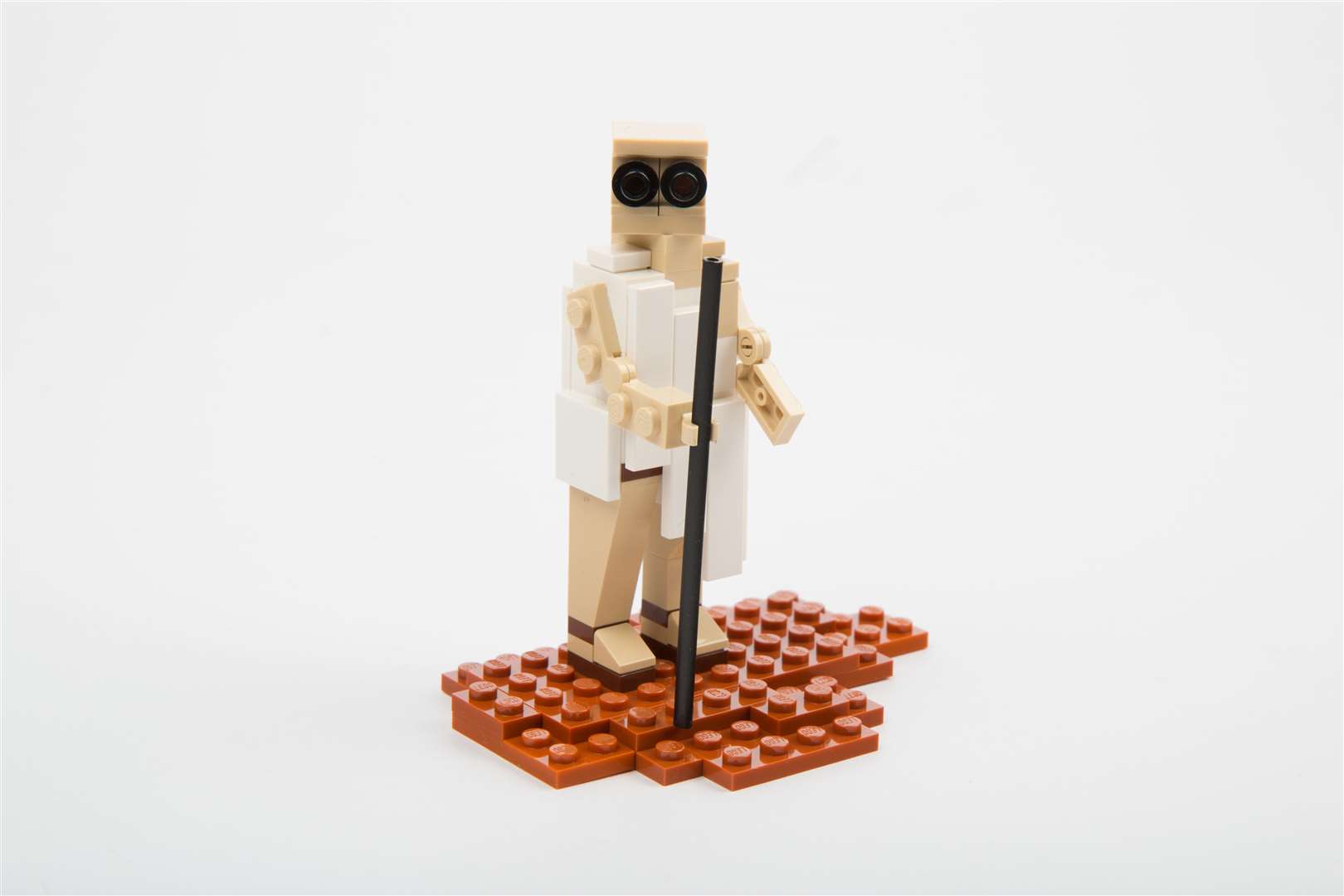 Ghandi in LEGO form