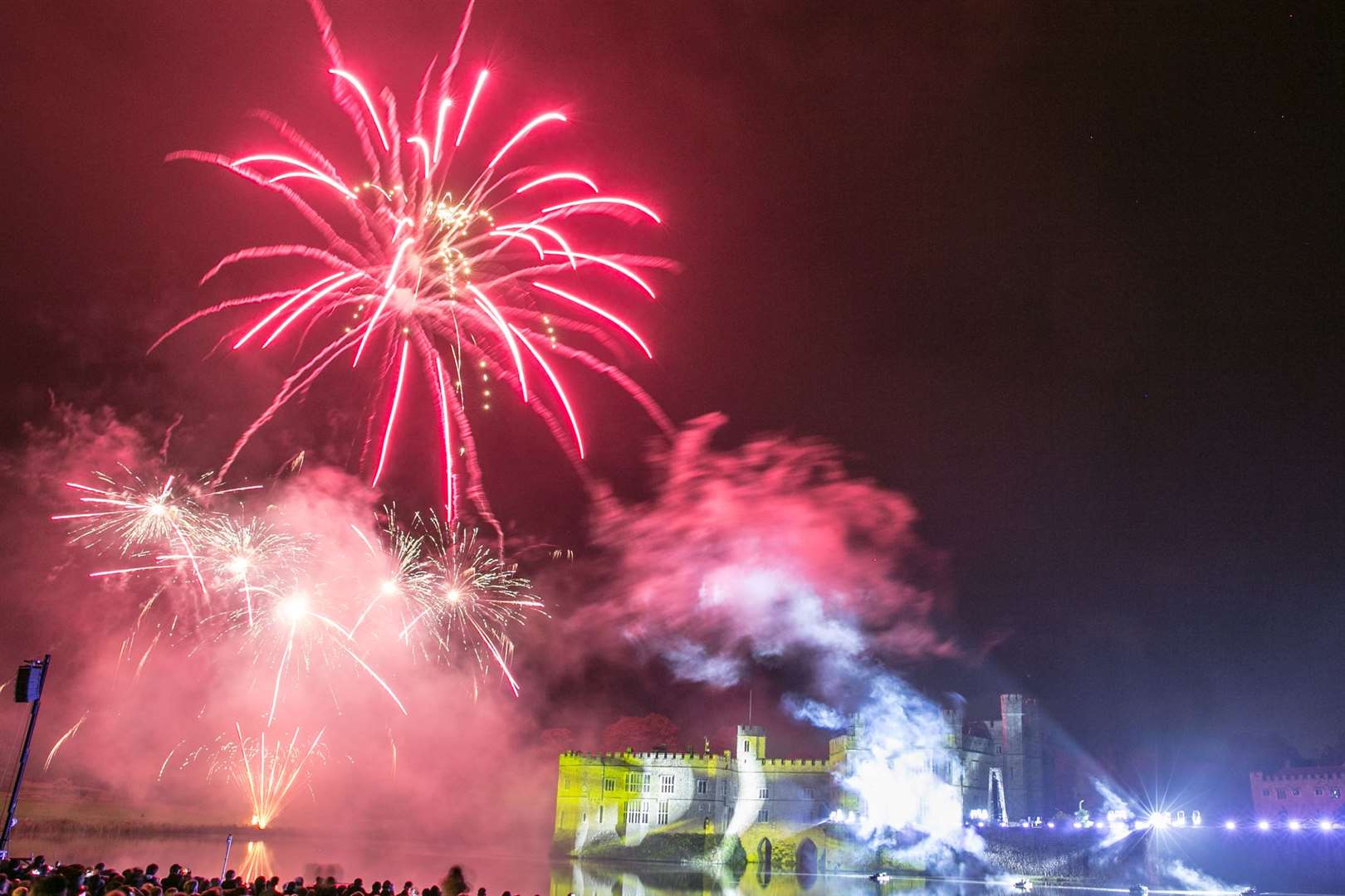 Leeds Castle Fireworks 2019 sponsored by KMFM. Picture: Matthew Walker.