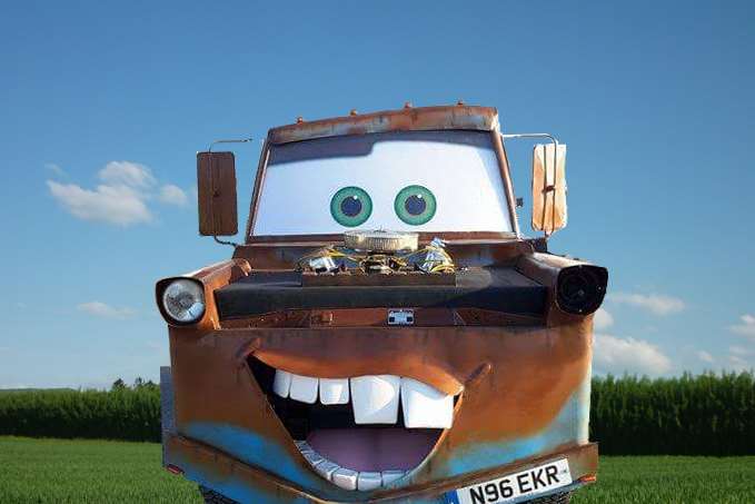A look-a-like of Mater the tow truck will be at Leeds Castle this weekend
