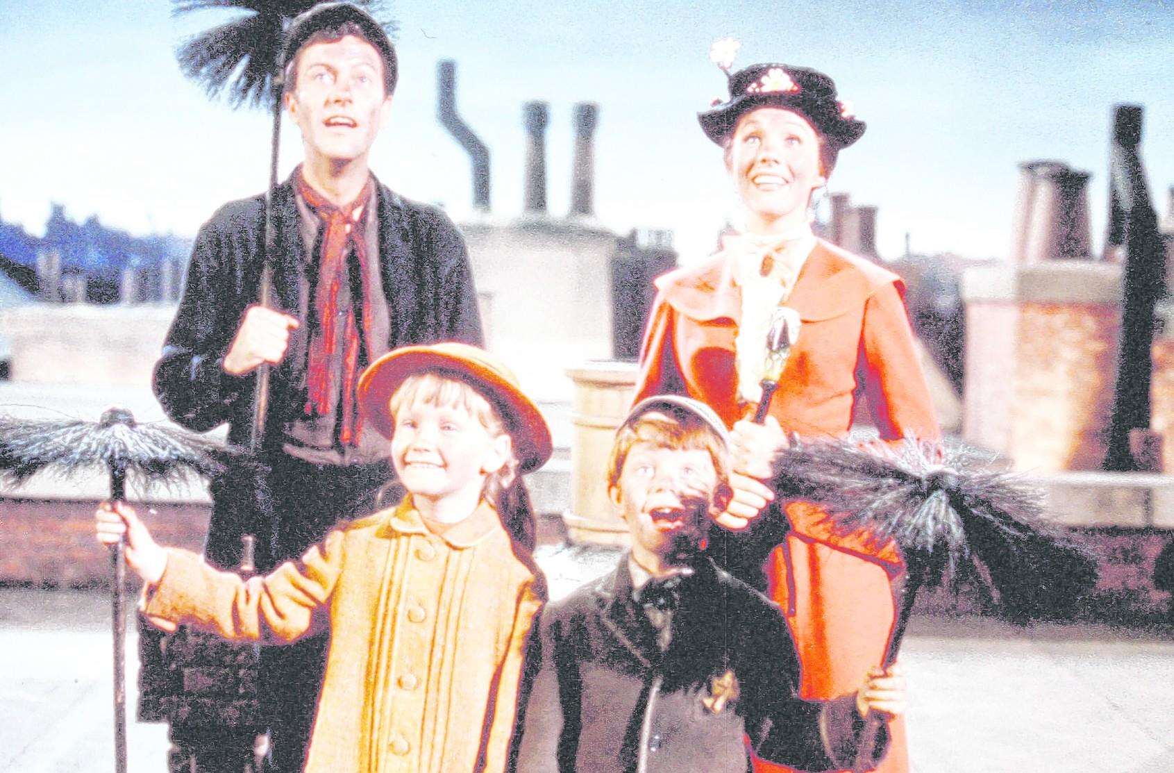 Catch the original Mary Poppins film on BBC One on Christmas Eve