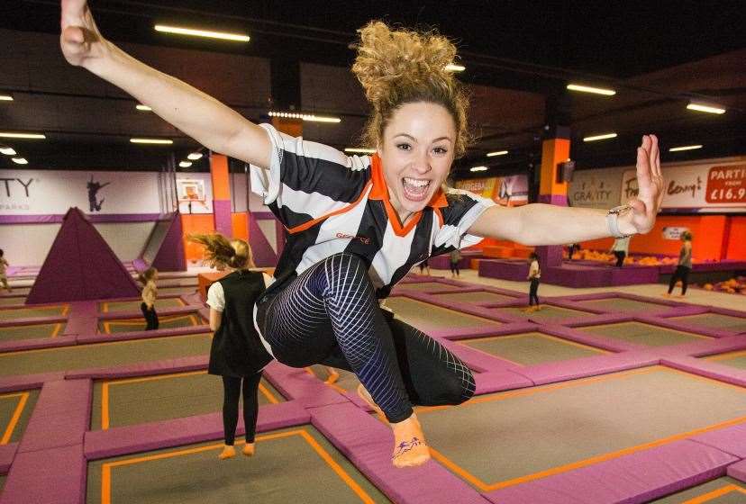 The trampoline park will be able to reopen in May