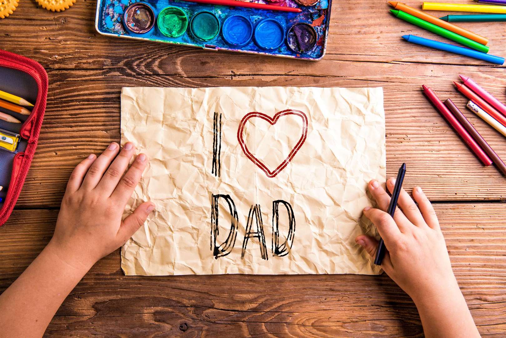 Children have been sending us their drawings and messages for Father's Day