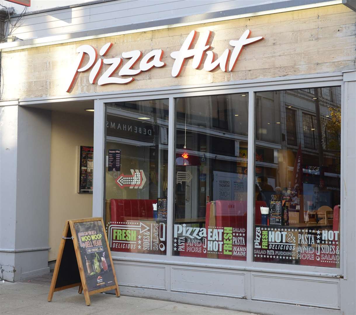 Pizza Hut in Canterbury city centre