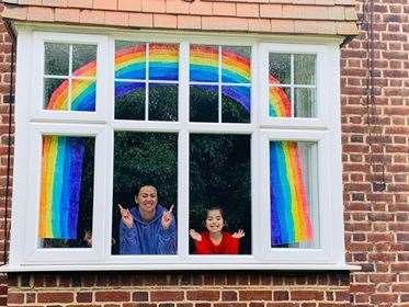 Nina Nicholls and her daughter, Summer, at their home in Gravesend