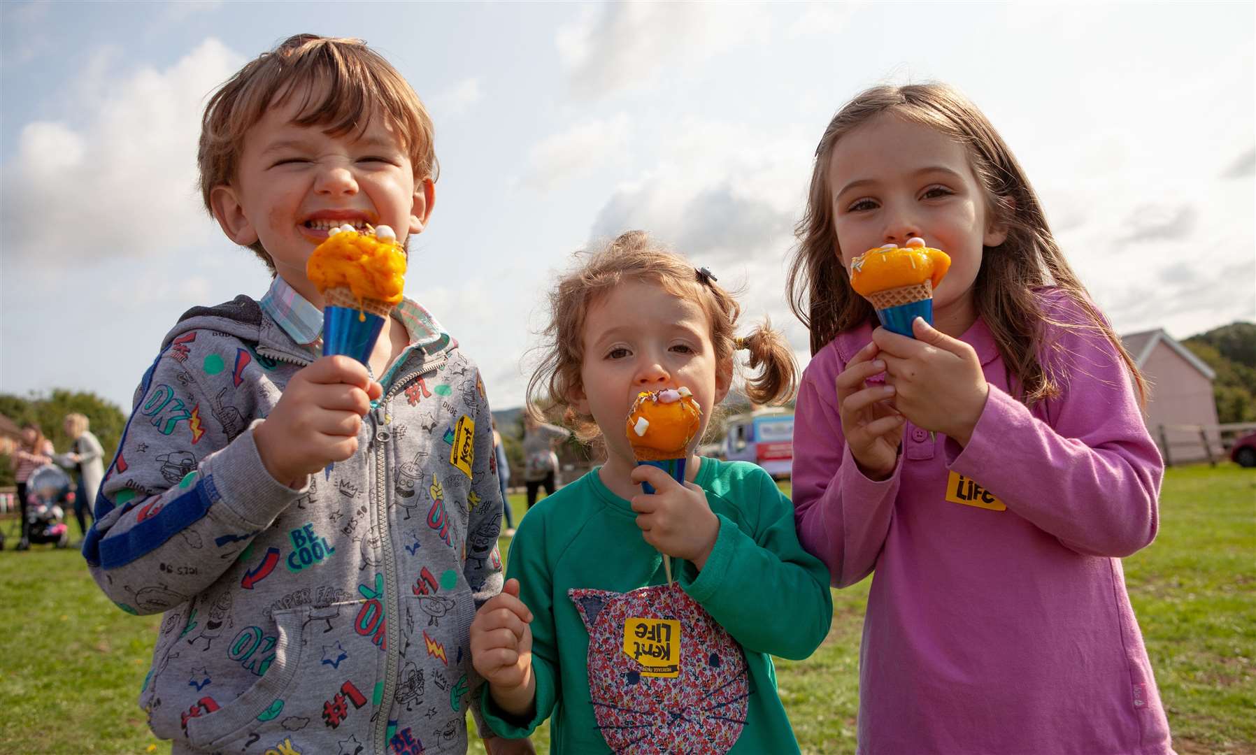Sit back and relax with a sweet treat from Kent Life’s Ice Cream Festival. Picture: Kent Life Heritage Farm Park