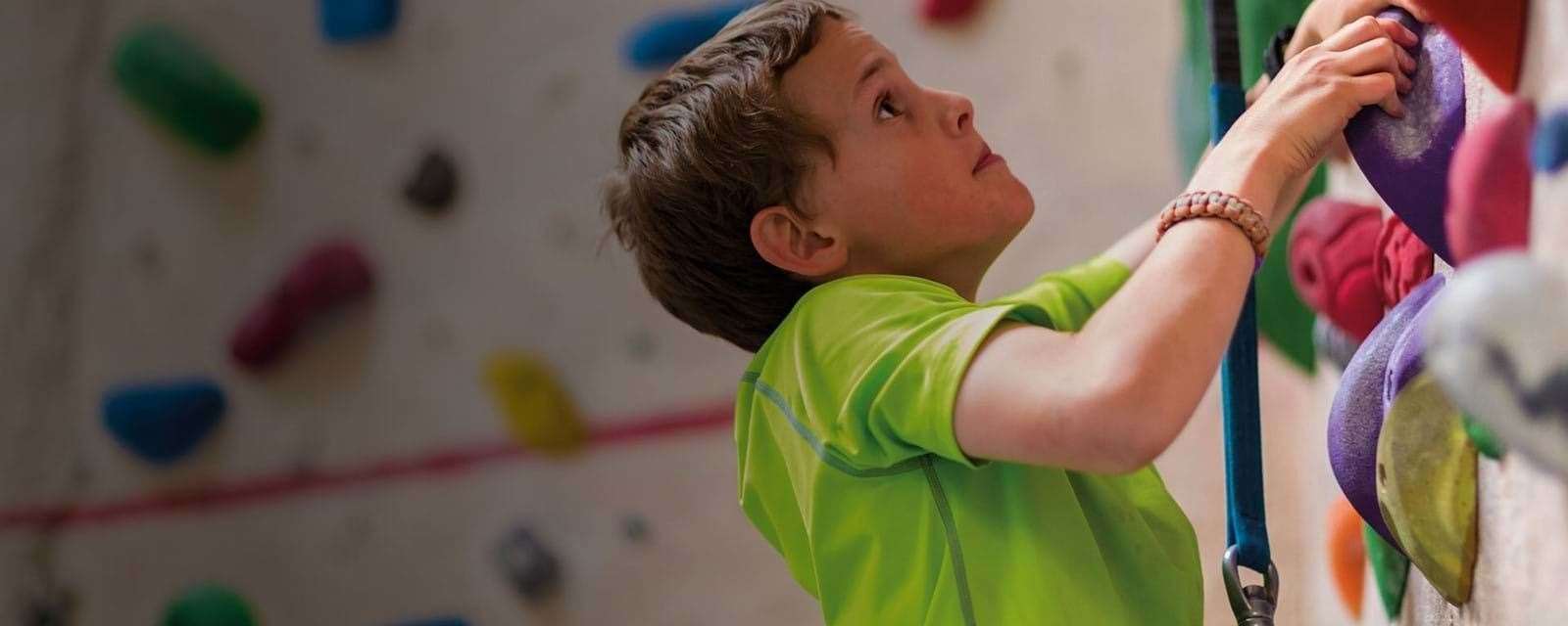 Take the kids climbing at Climb 'n Climb in Dover District Leisure Centre