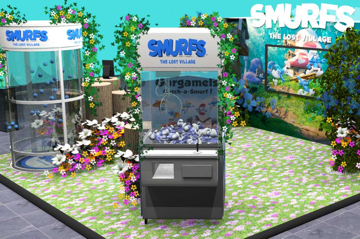 The Smurfs Lost Village is coming to Bluewater