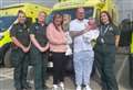 Mum relives terror of five-week-old baby turning ‘floppy and blue’