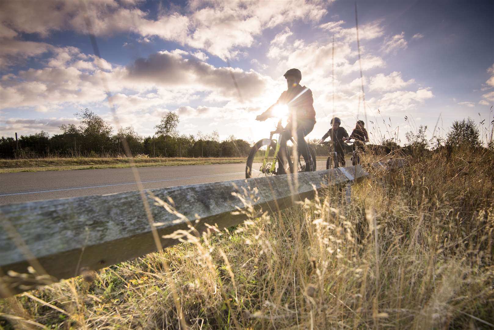 Try cycling at Betteshanger Country Park in Deal