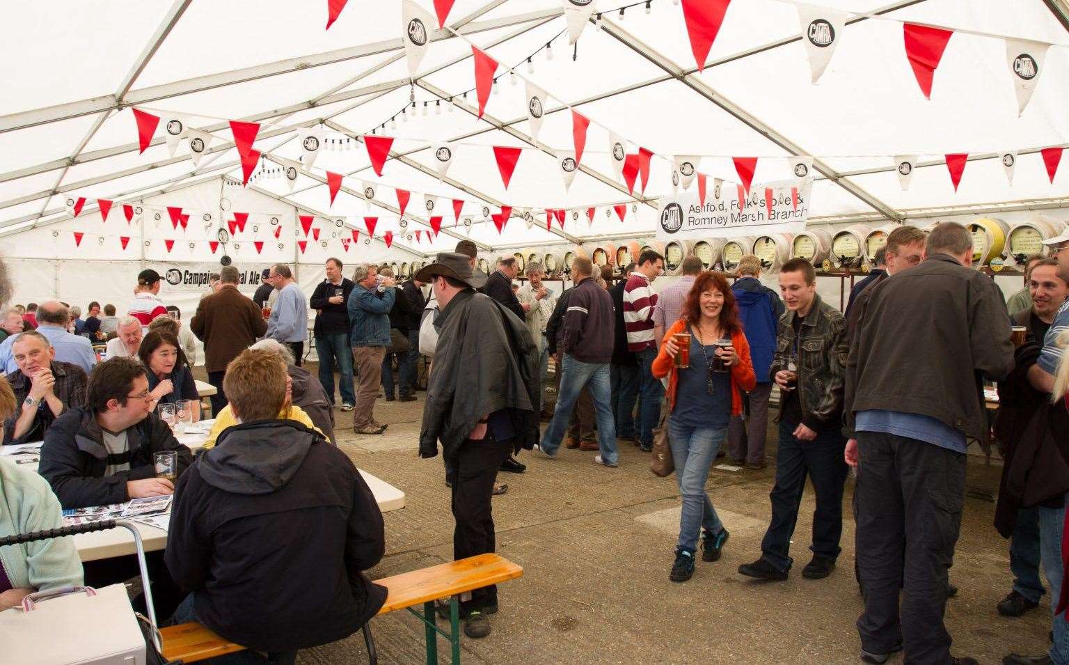 CAMRA’s annual ale and cider festival returns to the Kent and East Sussex Railway in Tenterden. Picture: Kent and East Sussex Railway