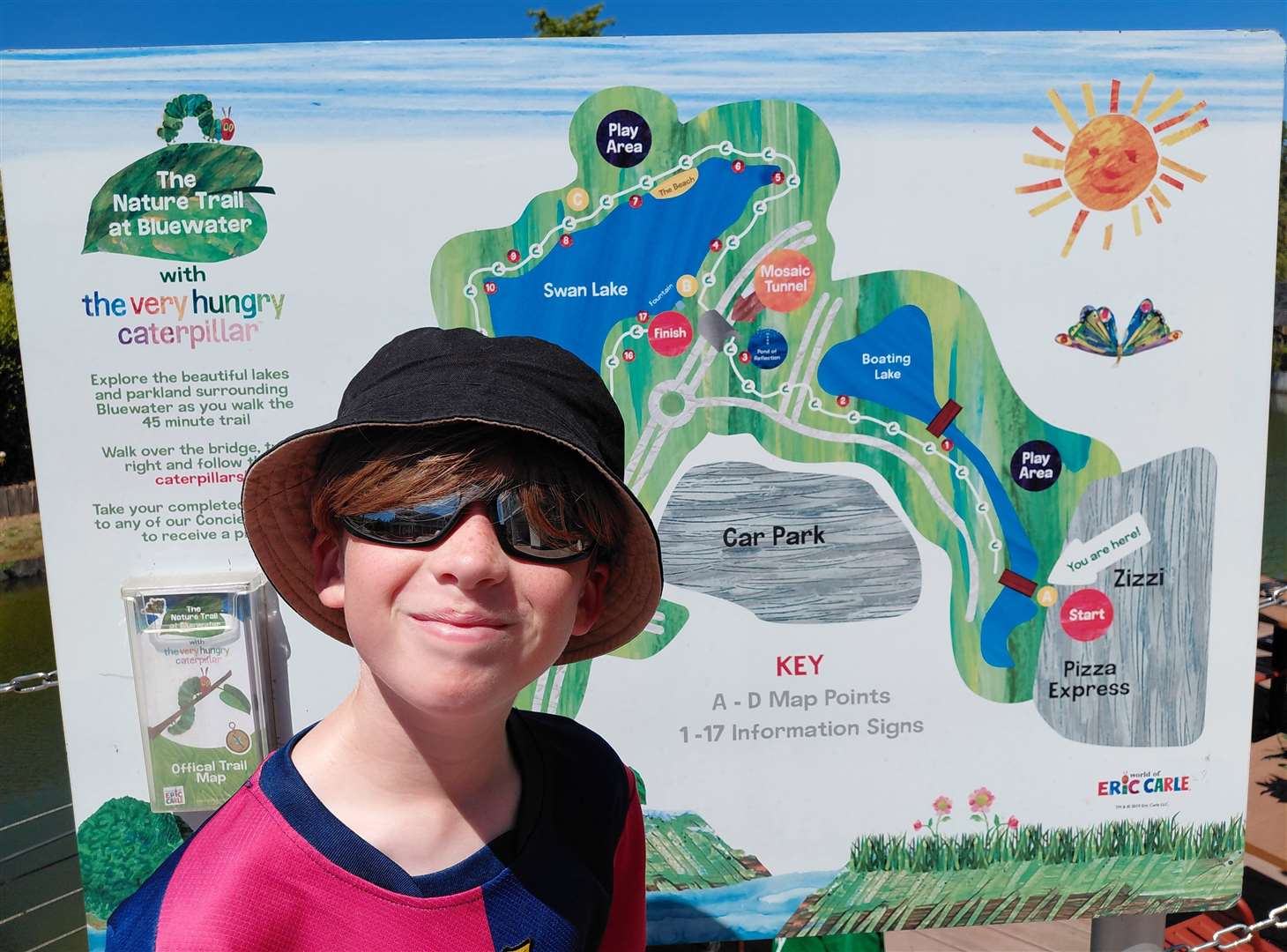 The Bluewater Nature Trail board by Zizzi