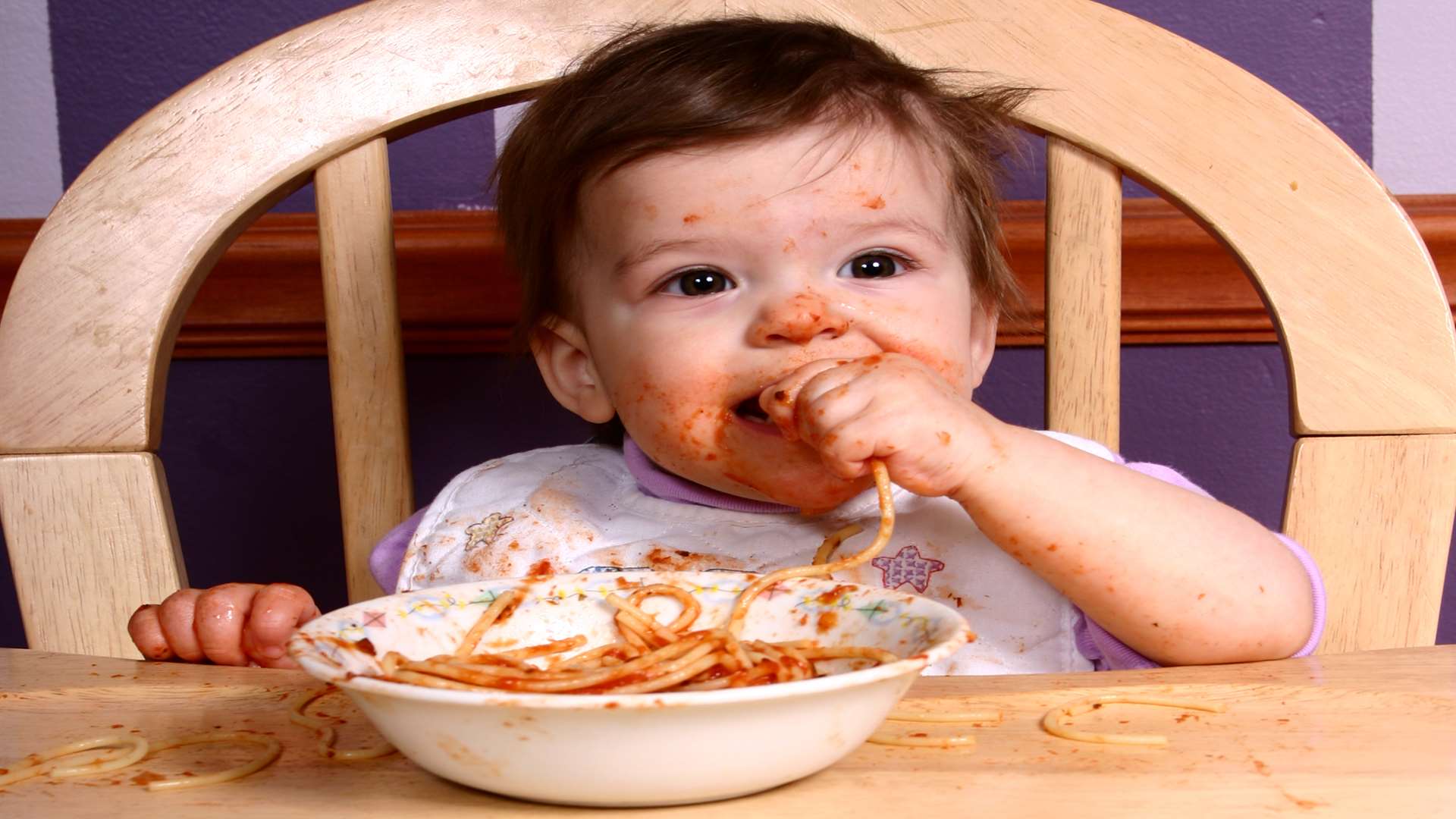 Expert advice for new parents Should I let my baby play with food?