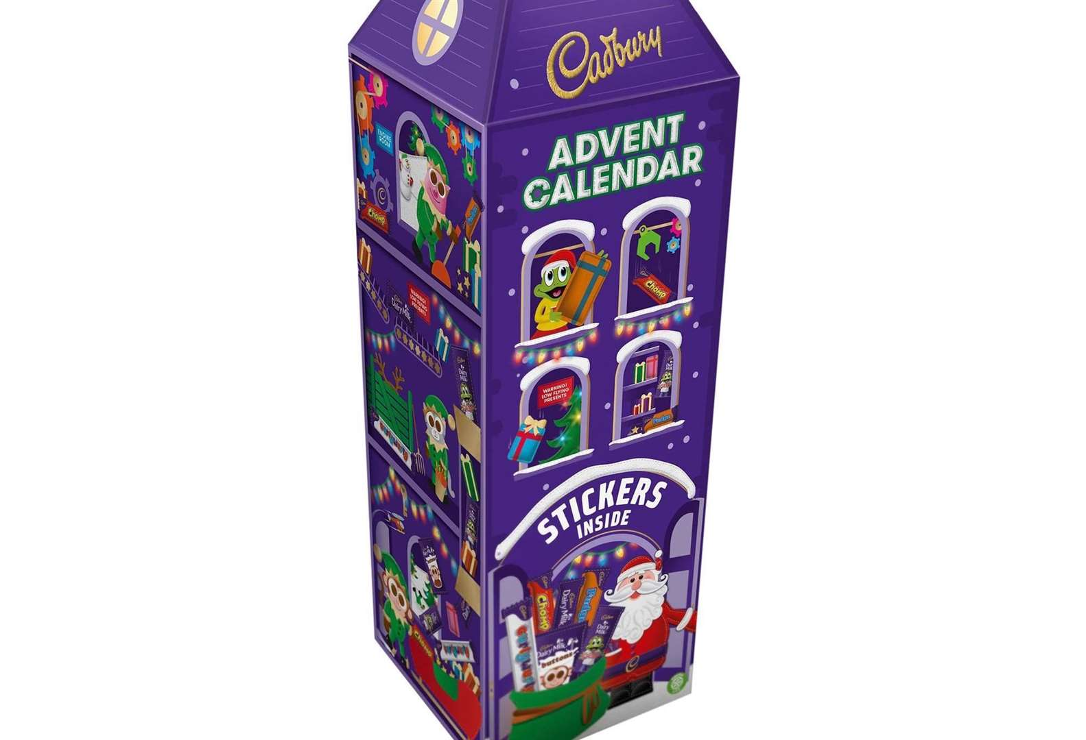 Cadbury once again has a 3D advent calendar this year