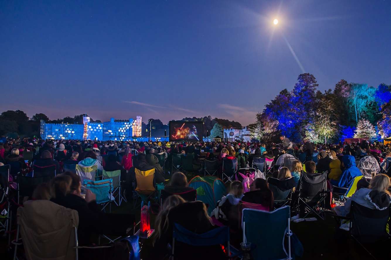 This weekend Star Wars will be showing at the Leeds Castle