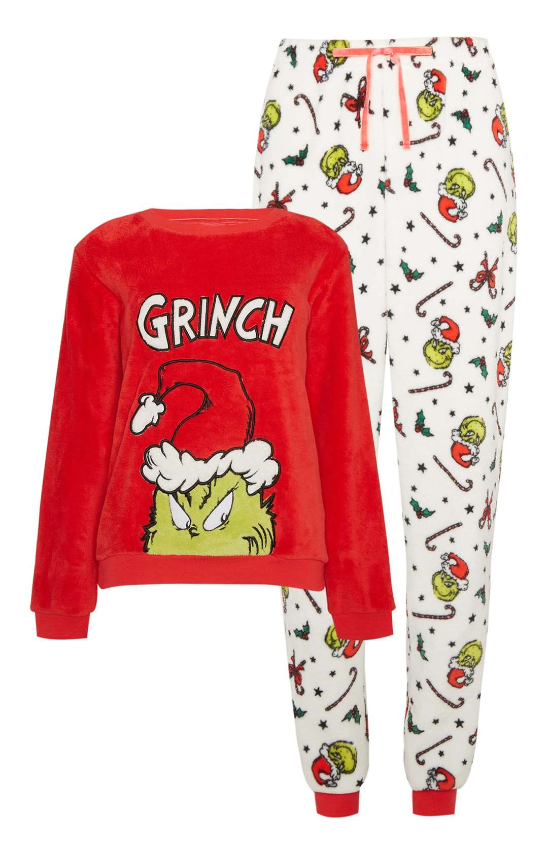 Women's Grinch pyjama set, £15 from Primark