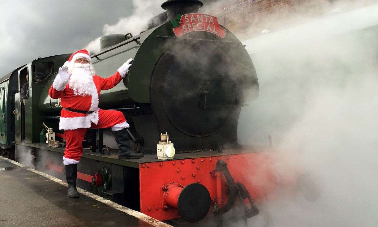 Take a magical steam train ride