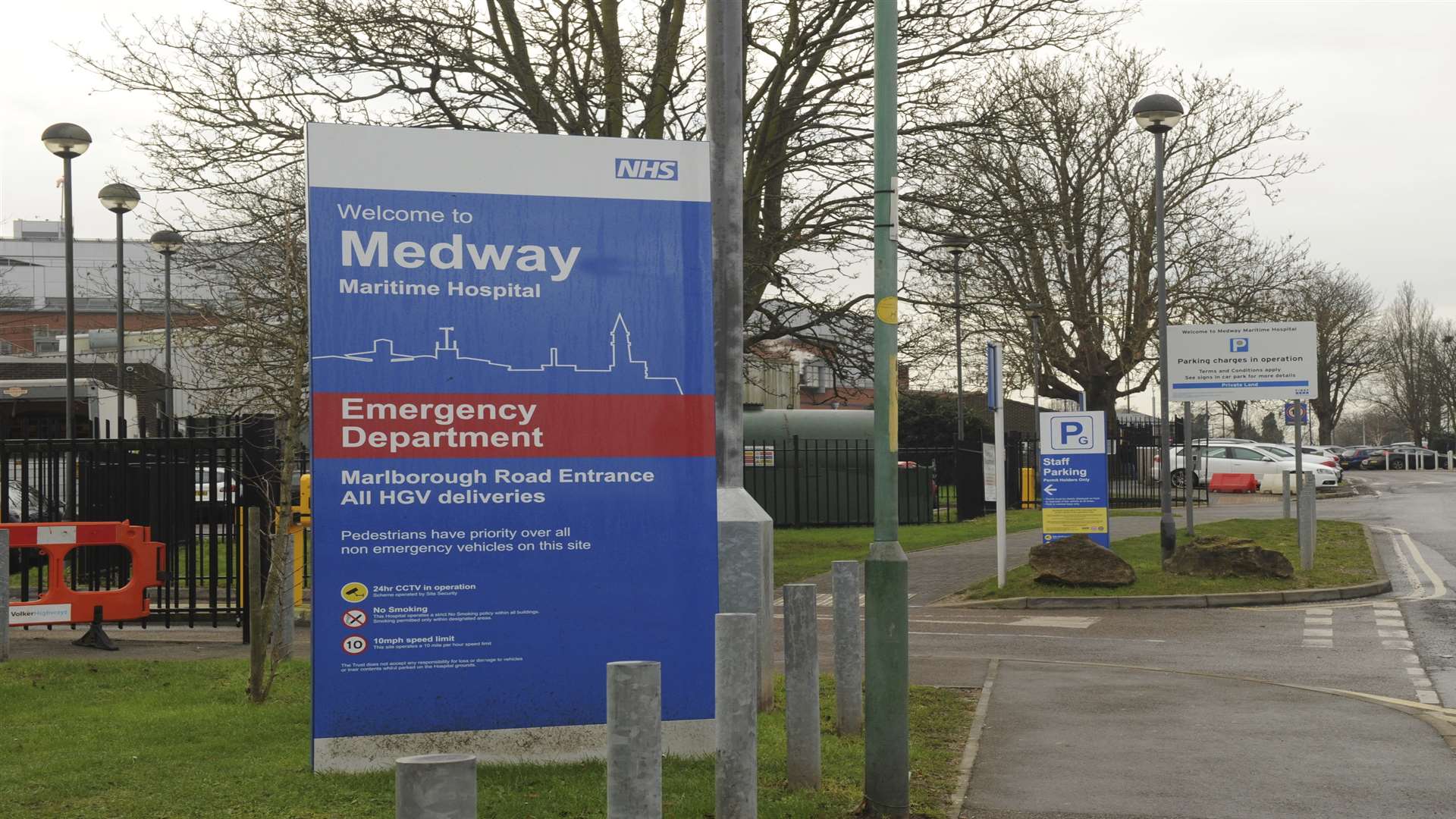 Medway Maritime Hospital. Picture: Steve Crispe