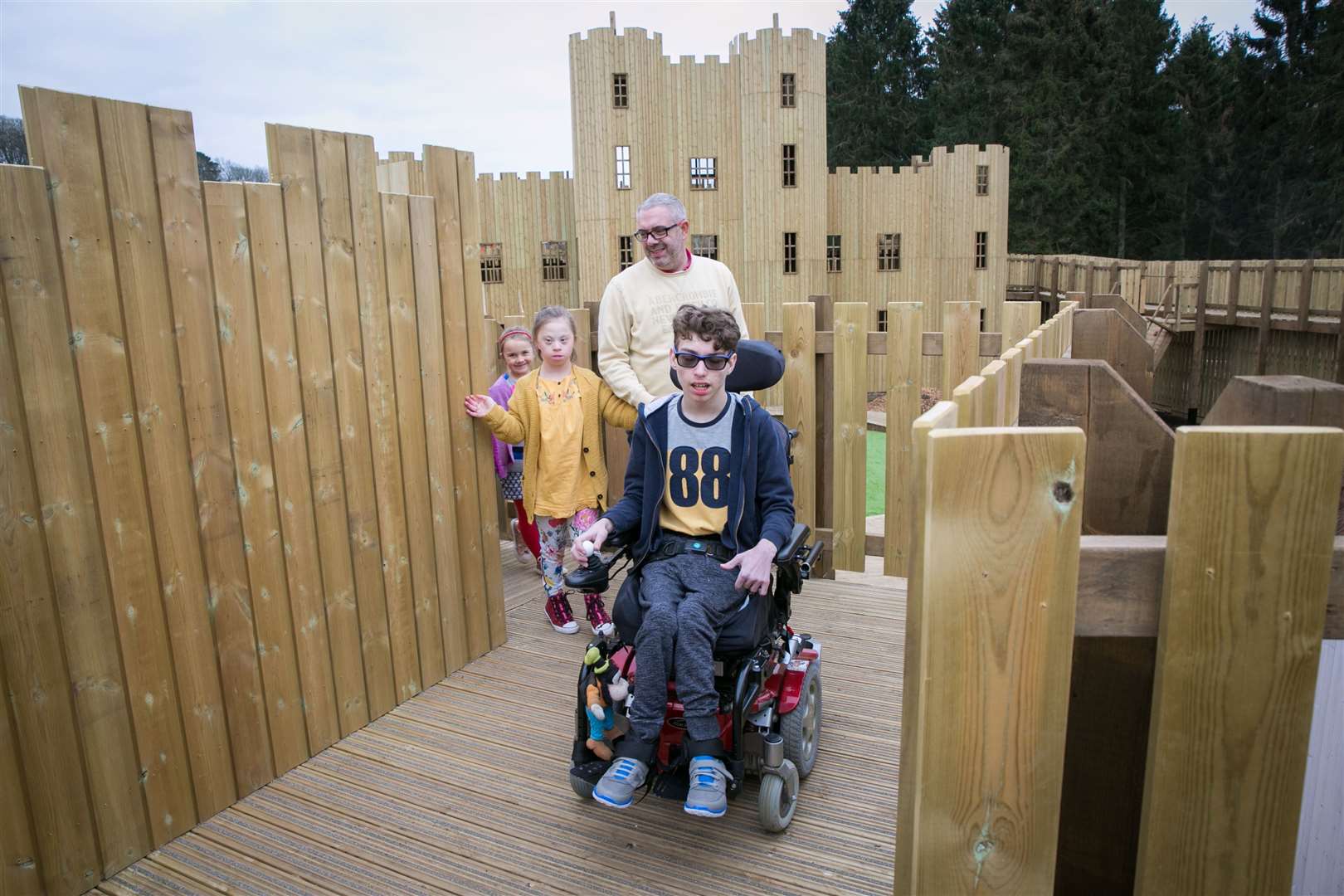 The Knights' Stronghold Playground is suitable for children aged up to 14. Picture: www.matthewwalkerphotography.com (8453205)