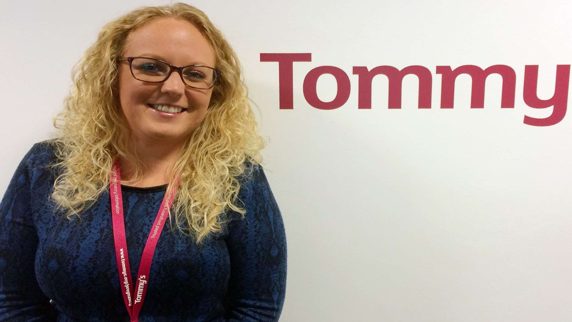Sophie King, a midwife at Tommy's, the charity funding medical research to save babies lives