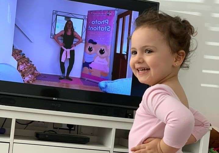 Babyballet is being streamed to tv sets