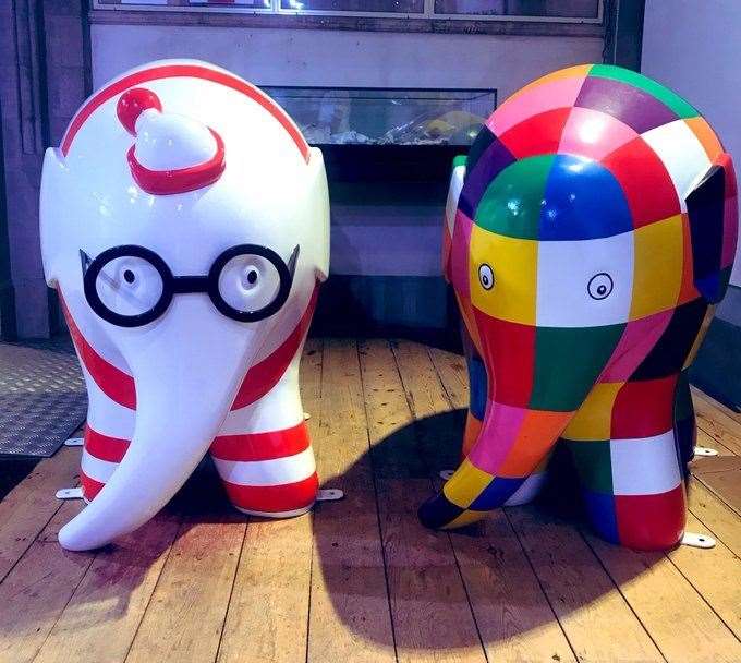 "Where's Elmer?" designed by the artist Martin Handford, has been unveiled as the first companion who was to join Elmer the Patchwork Elephant this summer