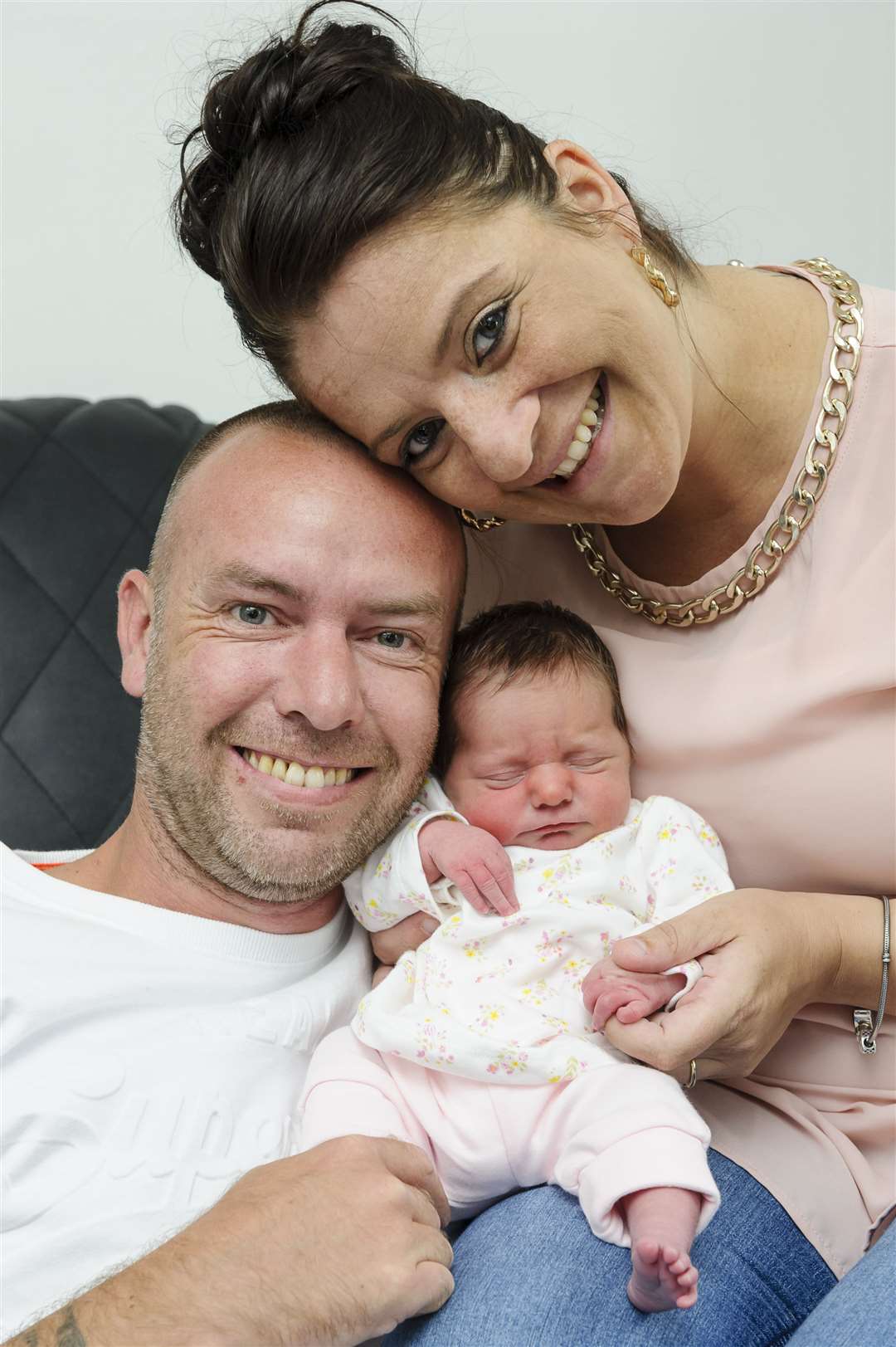Mum Cassie Brookman had initially thought she was suffering from Braxton Hicks contractions