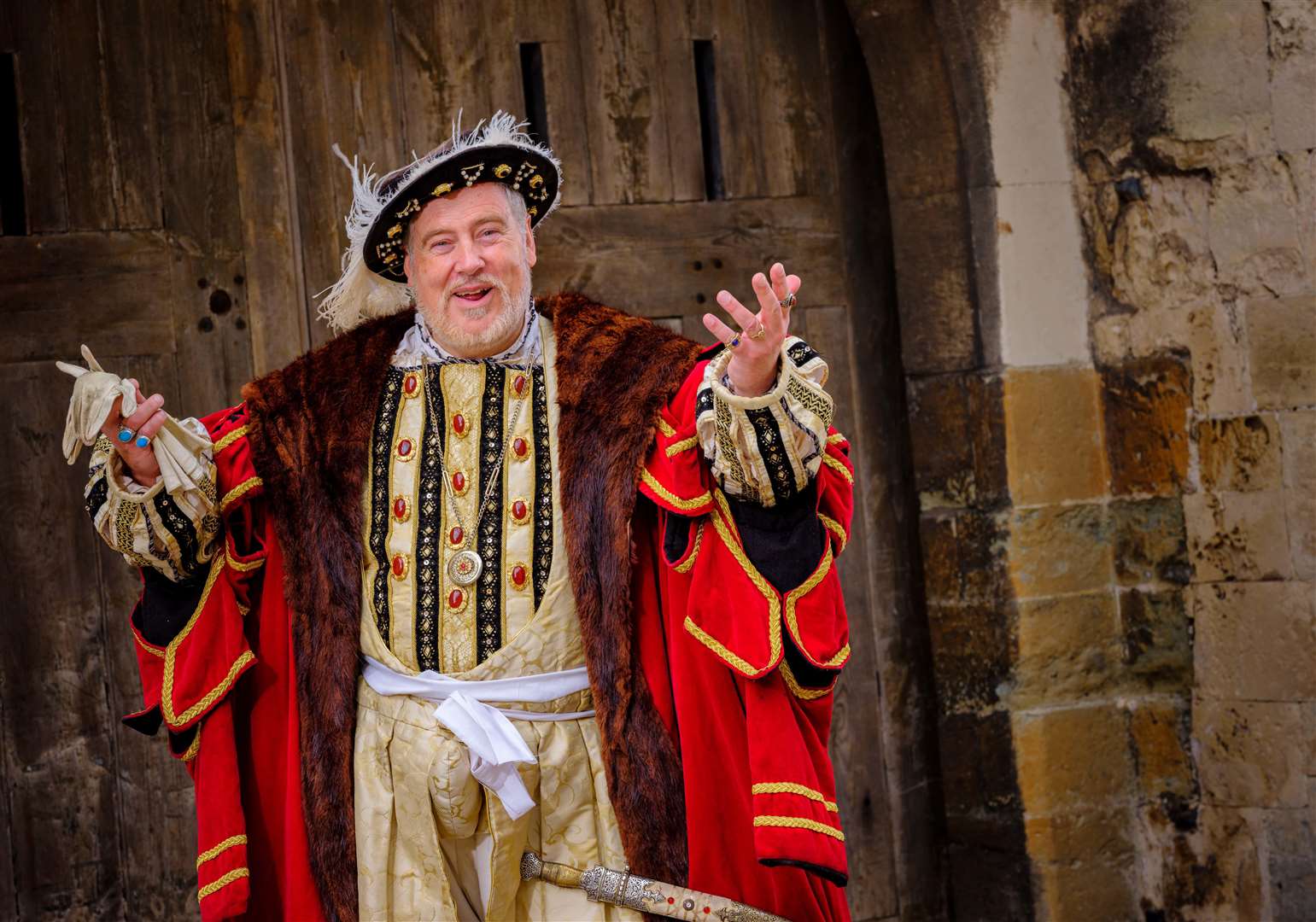 Meet the King at the Tudor Pageant!