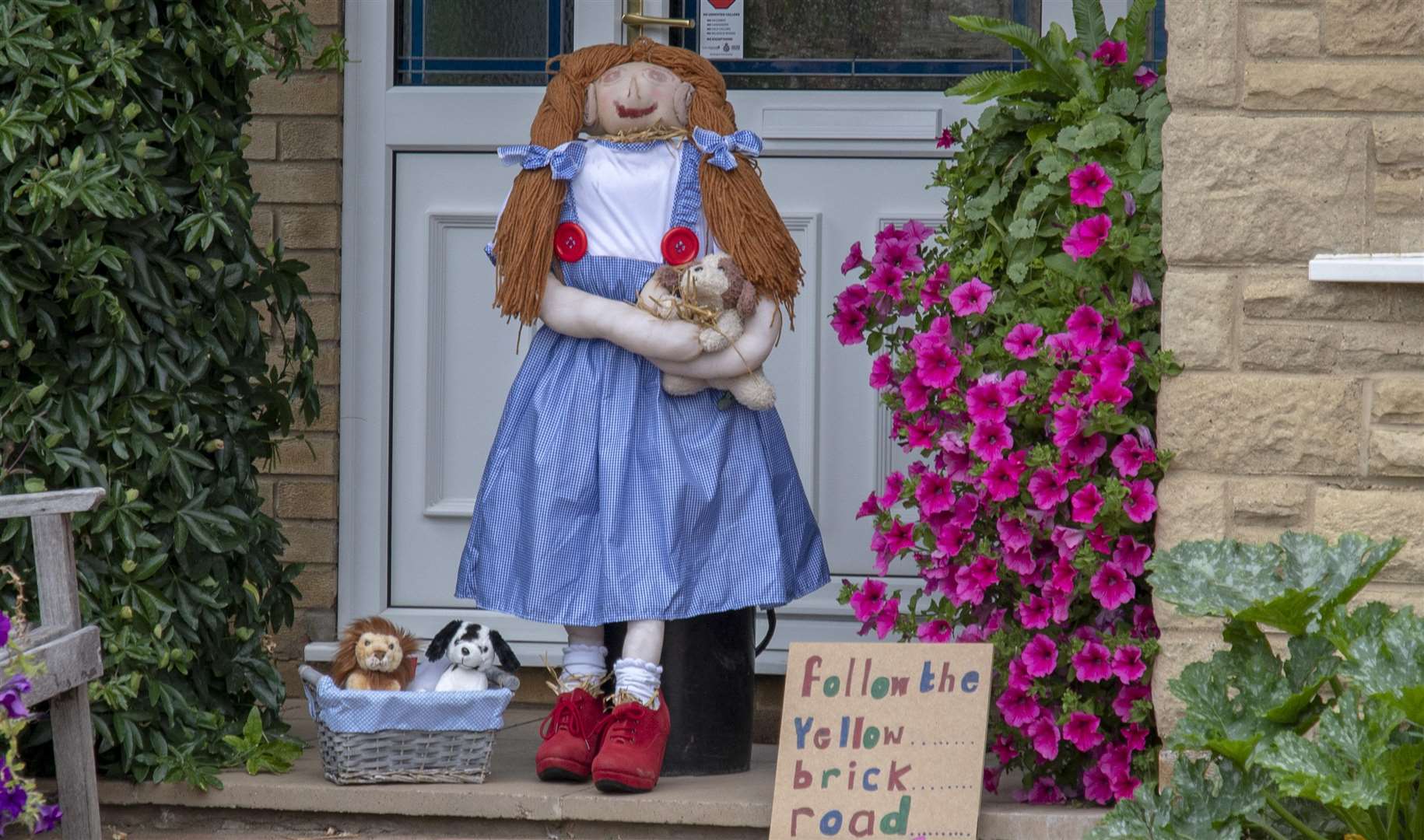 Stroll through the Kentish countryside while admiring a range of wacky scarecrows. Photo: Lee Hellwing