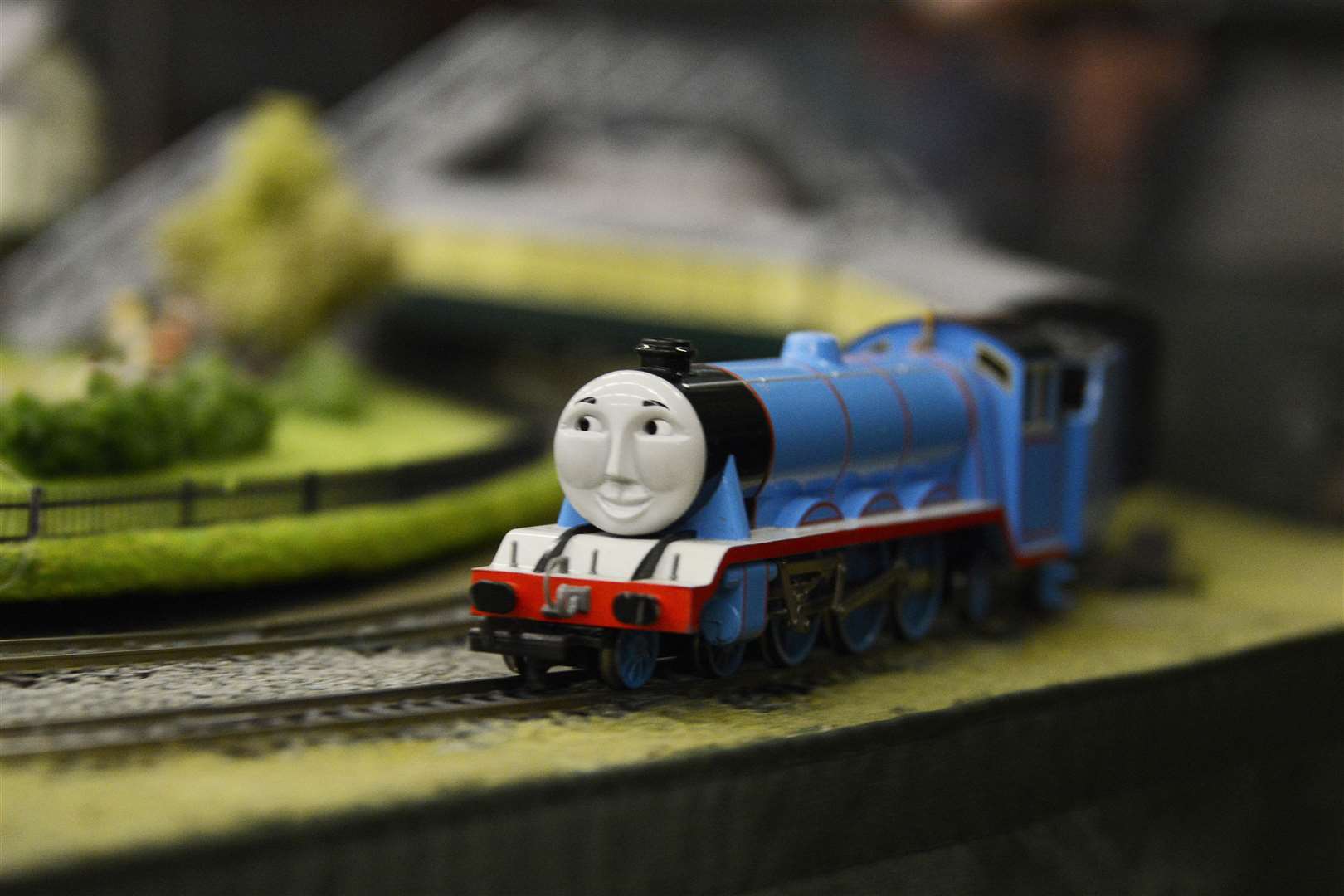 Thomas the Tank Engine features heavily in the toys children can play with!