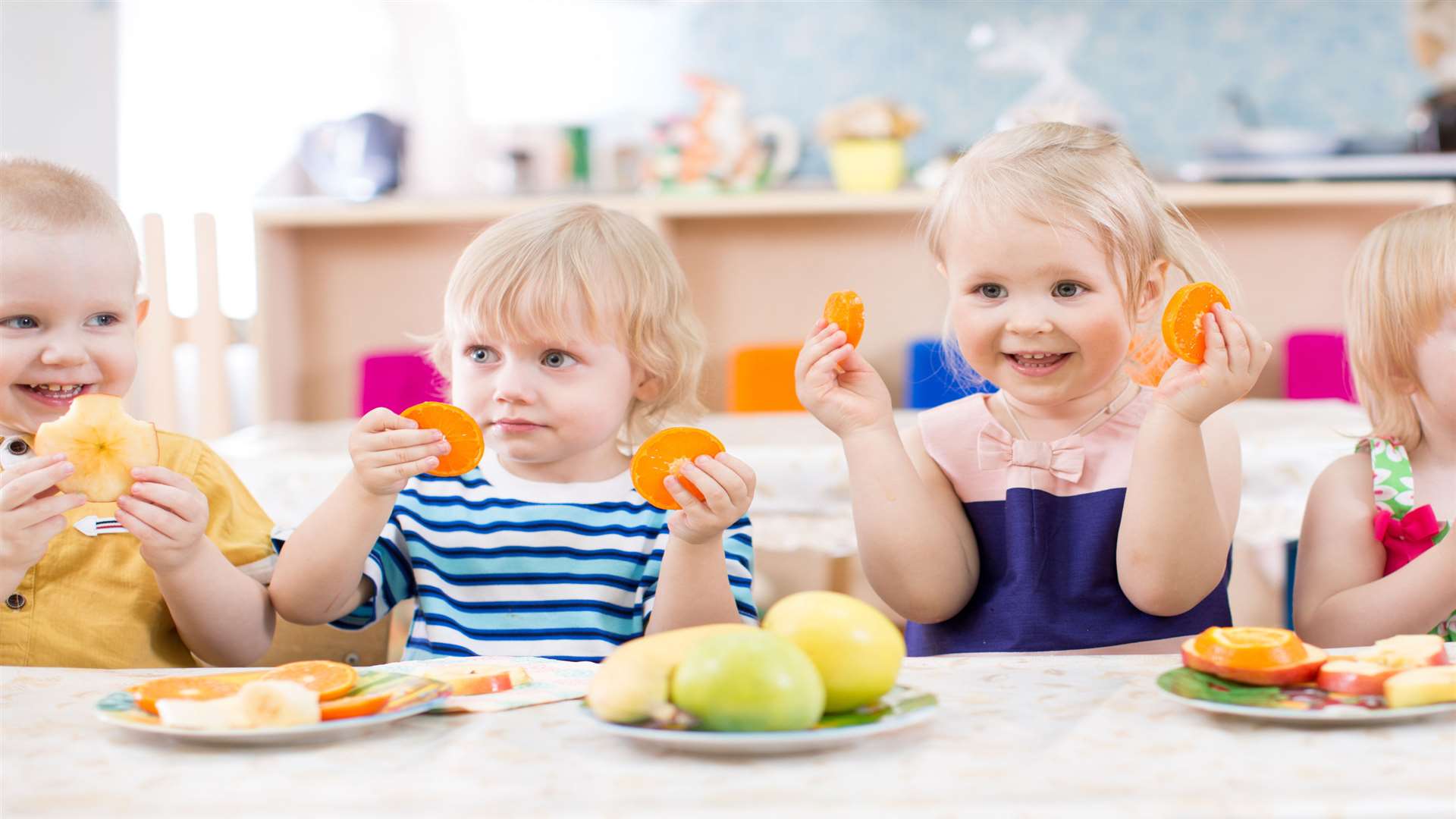 Meals and snacks should be planned to include a variety of food and drinks from the four food groups