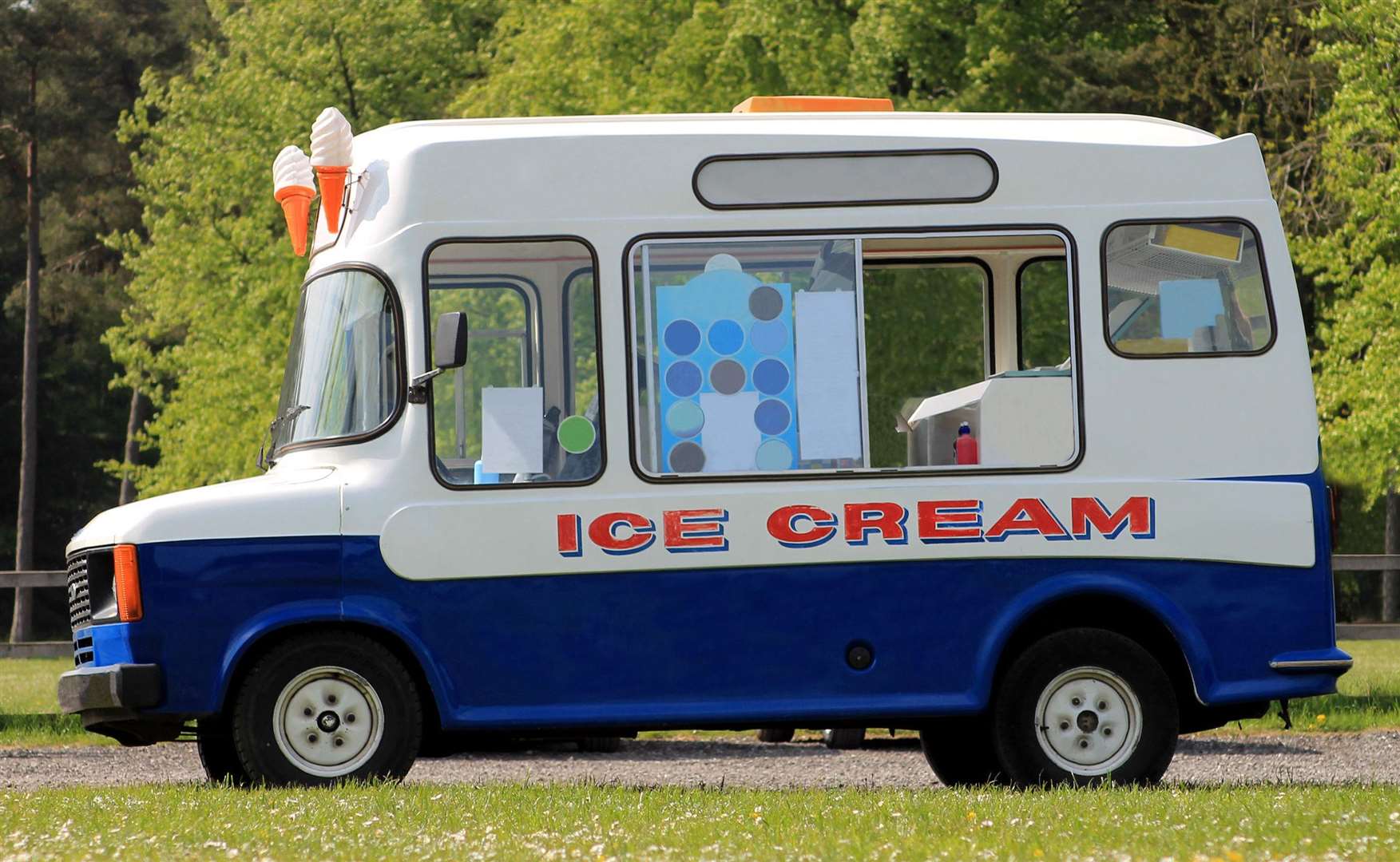 has the ice cream man really run out of ice cream?