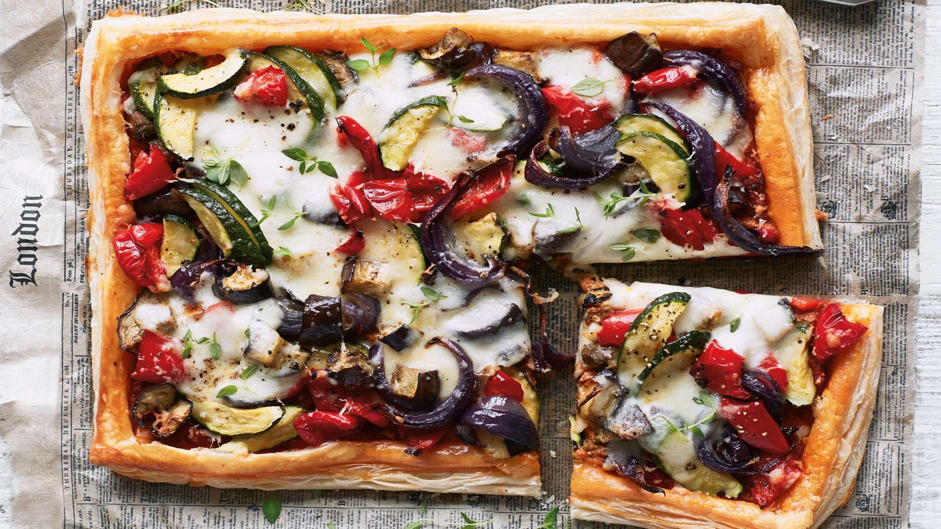 Roasted Vegetable Galette