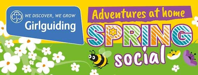 The Girlguiding spring social event will take place on Easter Monday from 4pm