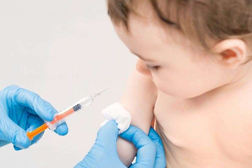 Children need two doses of the MMR jab to be fully protected. Image: iStock.