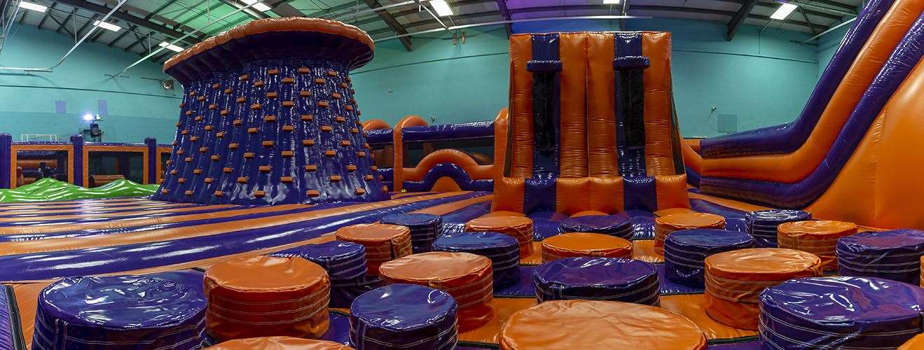 The inflatable attraction opens on Saturday, January 25 2020