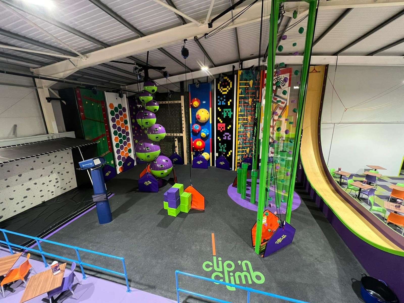 Clip 'n Climb Thanet has opened its doors