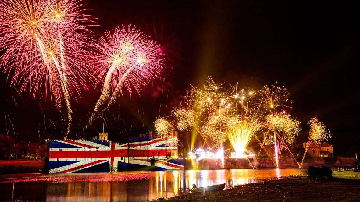 Leeds Castle’s annual fireworks display is often a sell-out event. Picture: Leeds Castle