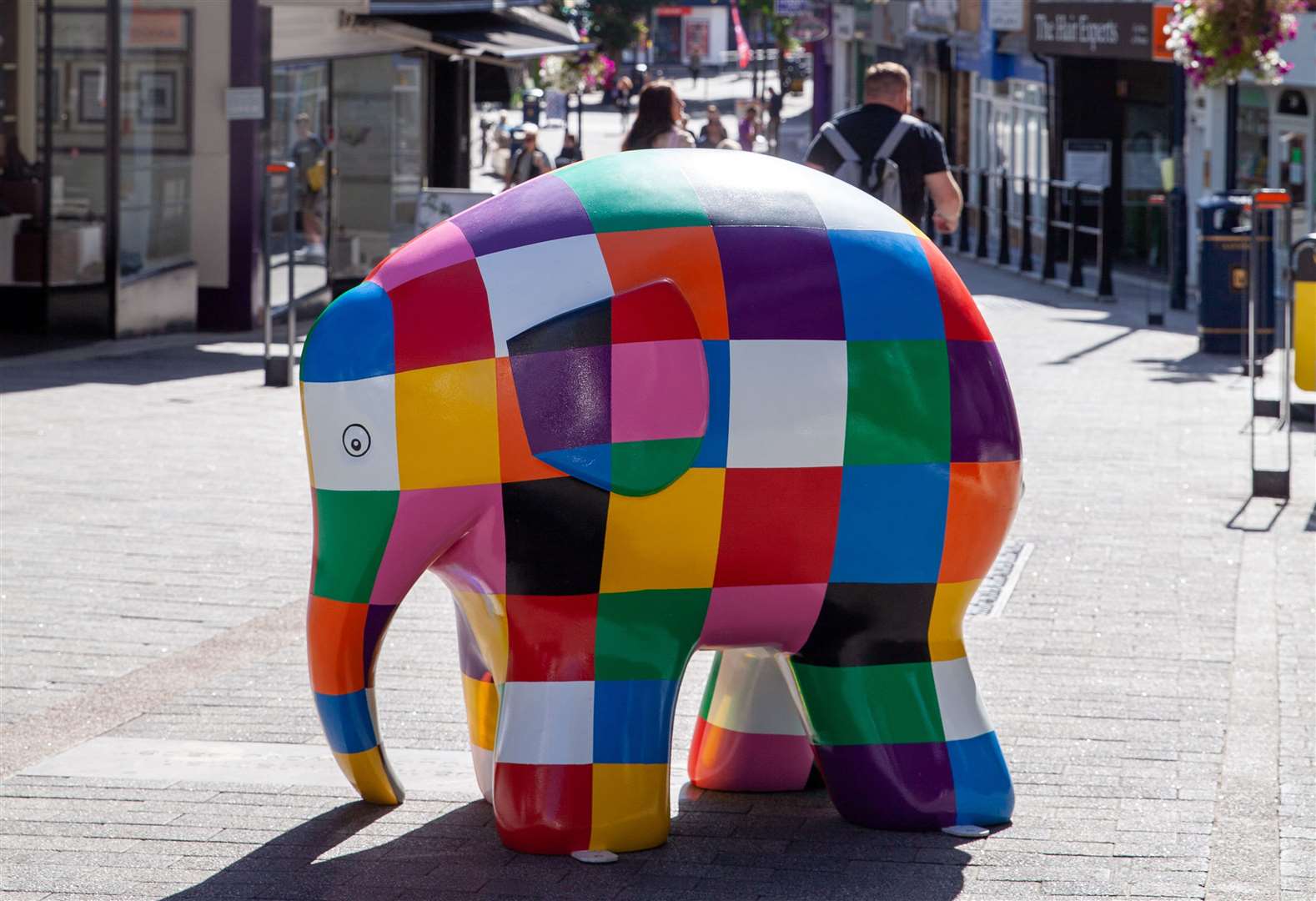 Plans to unveil an art trail based on children's character Elmer the Elephant have been put back. Picture: Heart of Kent Hospice