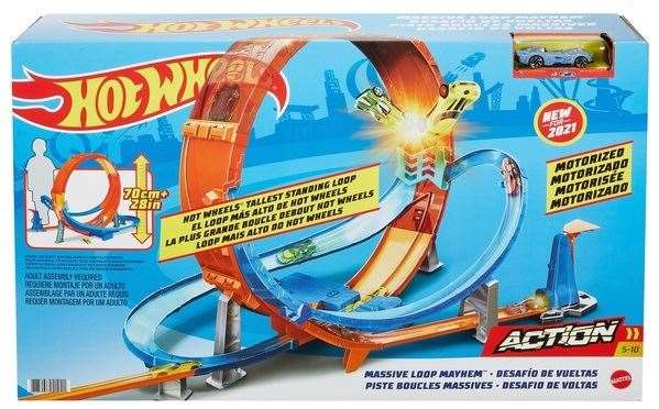 Hot Wheels Massive Loop Mayhem Track. Picture: Dream Toys. (52812799)