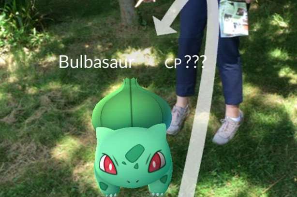 Bulbasaur gets around. Here's one at neighbouring park Port Lympne