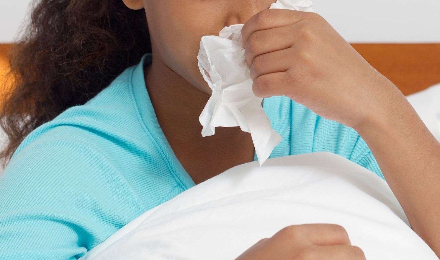 Nausea and muscle aches and pains are among the symptoms making children unwell