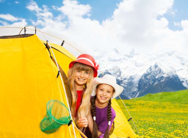 Camping has many benefits for kids