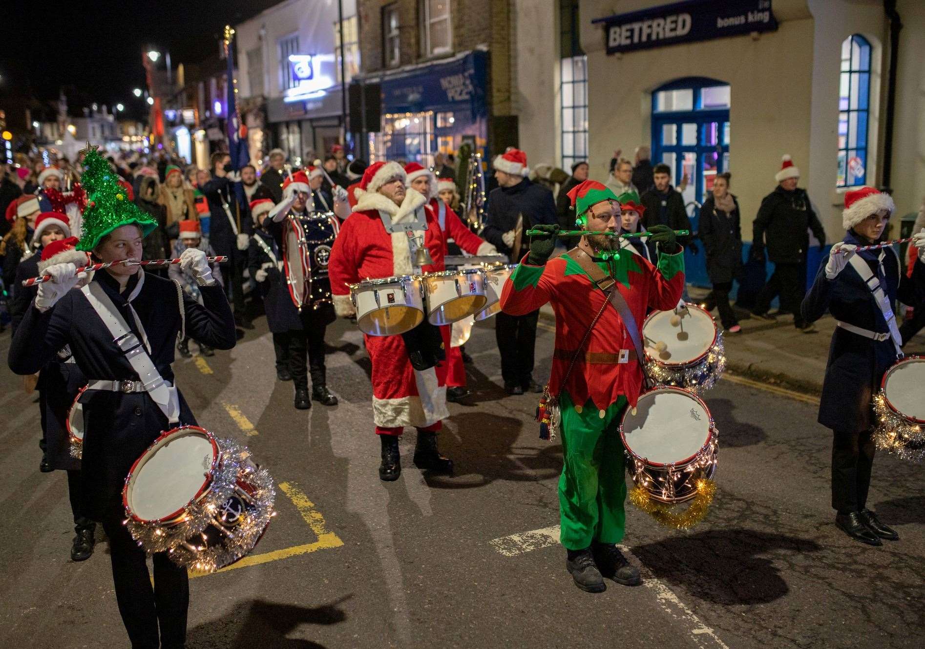 The Whitstable Lantern-lit Parade makes its return to the town this weekend. Picture: Andrew Hastings